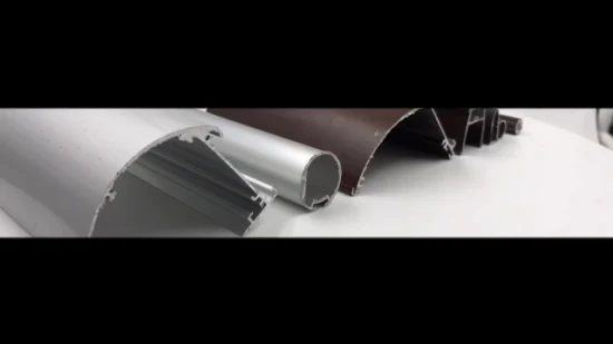 Rollladen-Aluminium-Strangpressprofile, Aluminiumprofil-Vorhangschiene