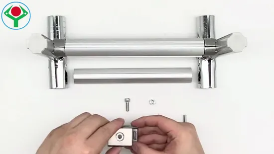 Winkelförmiges Aluminiumrohr für Logistiksysteme