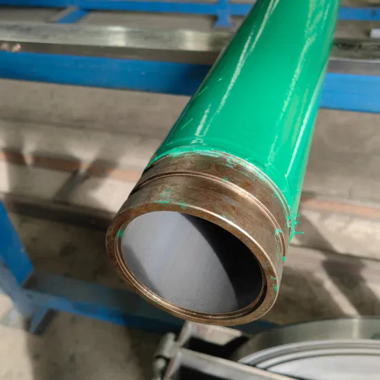 Hochwertige 0,7 mm ~ 1,5 mm 28 mm elfenbeinfarbene Rohre, PE/ABS-beschichtetes Stahlrohr ESD, verwendet für Werkbank-Durchlaufregale, beliebt in der fabrikmäßigen Lean-Rohr-/Röhrenproduktion